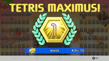 [Tetris 99] Victory Royale w/ Kirby