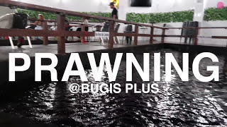 HOW TO PRAWNING CATCHING LIVE PRAWNS AT BUGIS PLUS!