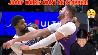 Full Suns Jusuf Nurkić vs dallas mavericks FIGHT Voiceover | LMERicoTv Reaction Guide