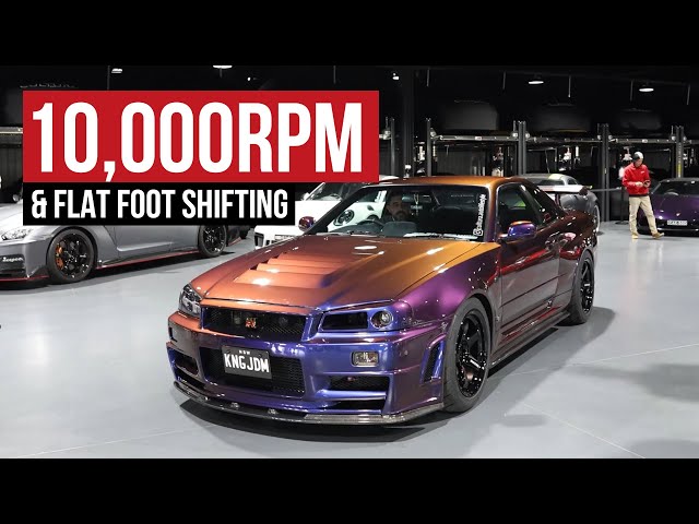 1500hp RB36 Paddle-Shifting GT-R: The Most Batsh*t Crazy R34 I've Ever Seen class=