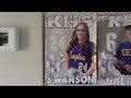 Lone Keota Eagles' Softball Senior Lainey Swanson sticks out losing seasons then it all changed
