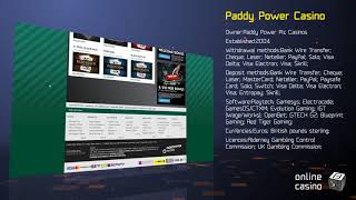 Promotions and bonuses in Paddy Power casino: a review by OnlineCasinoBOX.net