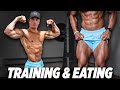 FULL DAY OF EATING & TRAINING | ATHLETIC LEG WORKOUT