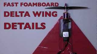 FAST FOAMBOARD DELTA WING  Details