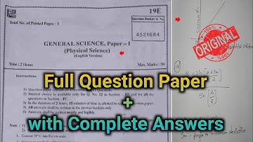 10th public exam physics real question paper 2025|💯Ap 10th final exam physics paper with answer 2025