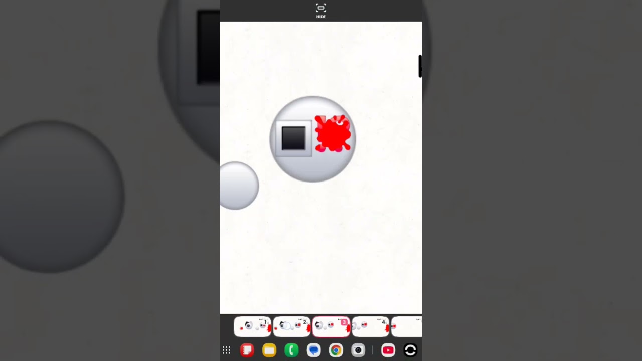 he spilt ketchup definitely not what you think