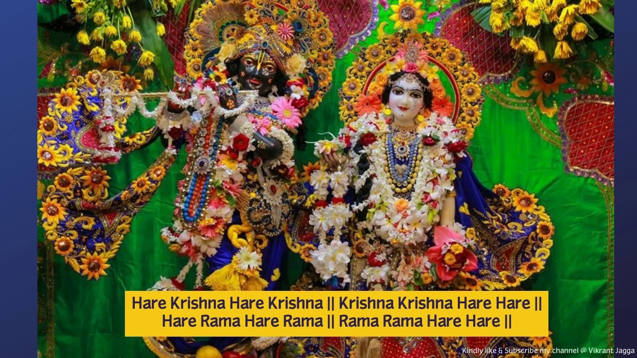 Hare Krishna Hare Rama Mahamantra Jagjit Singh