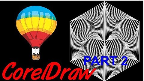 Corel Draw Tips & Tricks Rotate and Contour to make this Part 2
