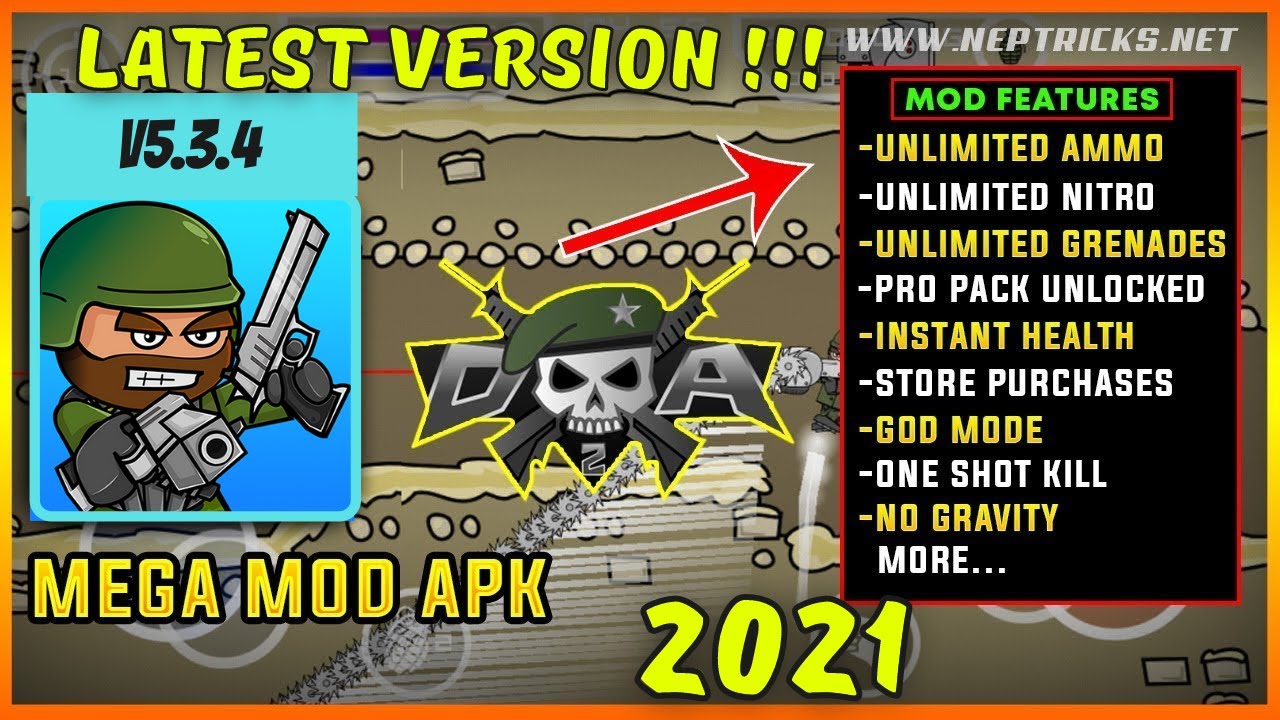 How To Hack Mini Militia 21 Mini Militia Ko Kaise Hack Kre Latest Hack Mini Militia Mods Youtube