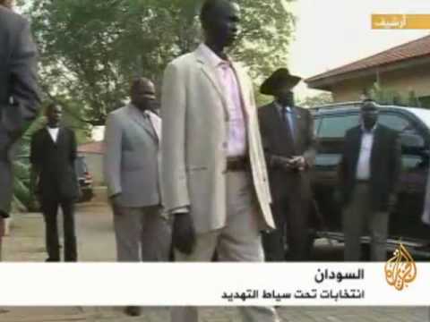 الرئيس السوداني يربط استفتاء الجنوب بالانتخابات