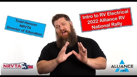 Introduction to RV Electrical 2022 National Rally