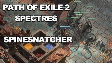 Path of Exile 2 Spectres 0.2.0  Spinesnatcher - melee