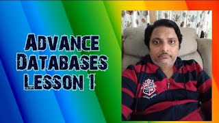 Adv Databases Lesson 1