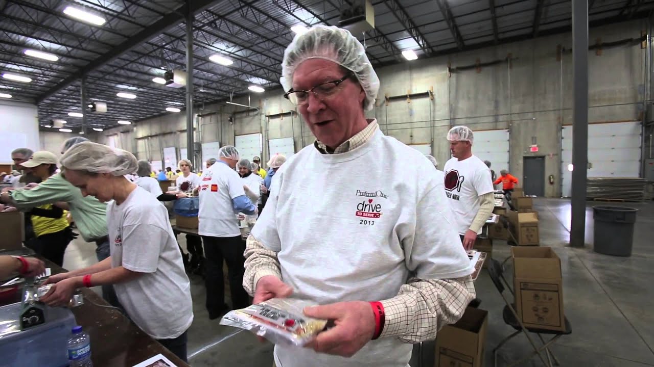 Stop Hunger Now Event - Packing Process