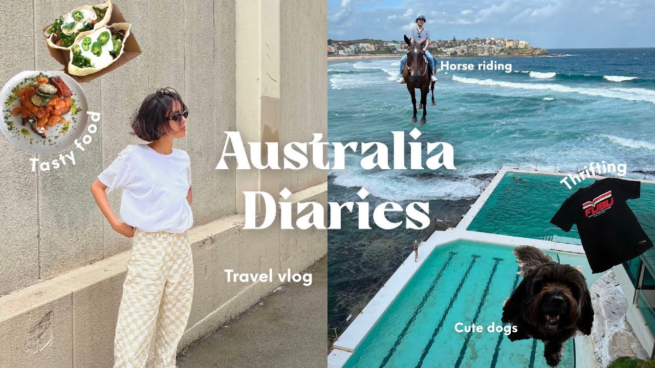 旅VLOG /カフェ＆古着屋巡り、買ったもの紹介、初乗馬