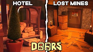 Doors: The Hotel   The Lost Mines - (Full Walkthrough) - Roblox