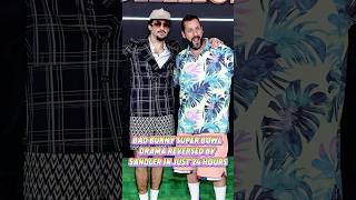 Celebrity Bad Bunny Super Bowl Drama Reversed by Sandler in Just 24 Hours.#badbunny #adamsandler #change #fyp Wealth