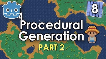Godot 4 TileMap Tutorial Ep 8 | Procedural Generation with Terrains