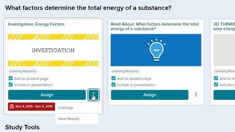 Inspire Science 2020 - Course Navigation