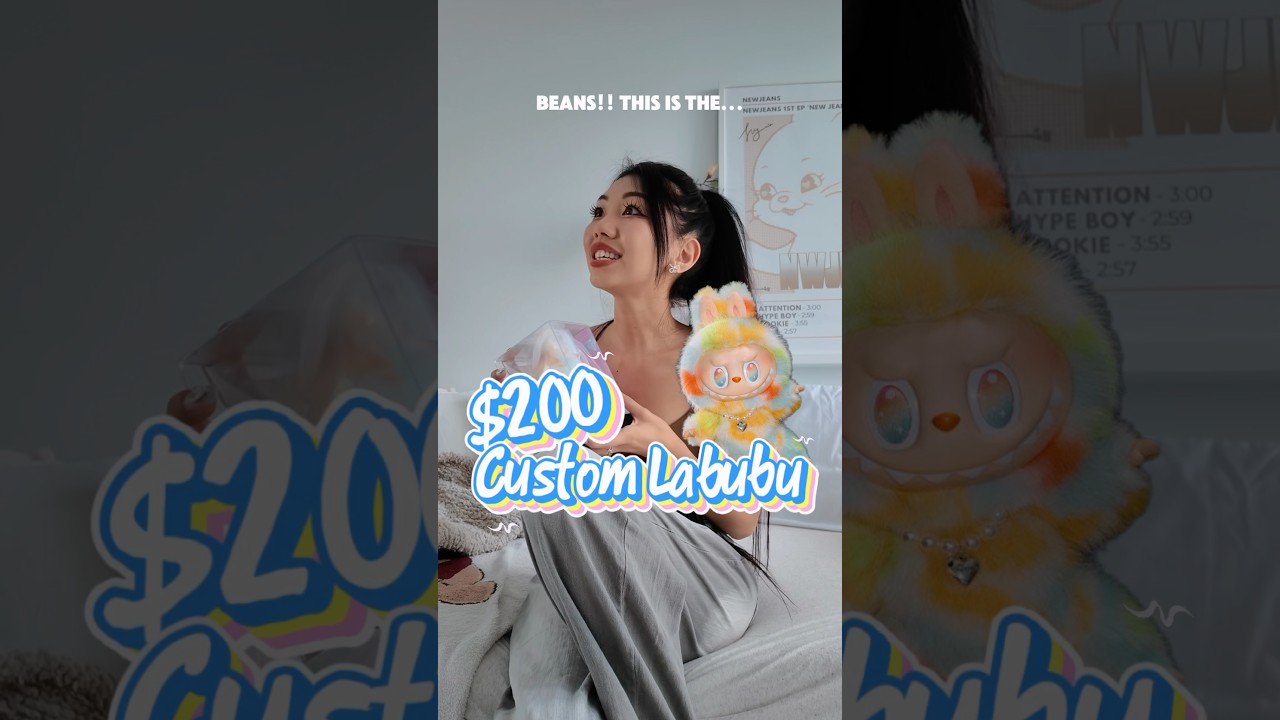 Custom Rock the Universe Labubu 🌈 | PPmartboutique Unboxing - YouTube