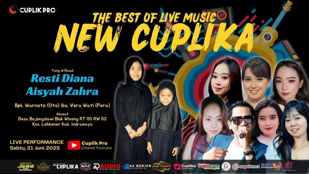 LIVE MALAM THE BEST OF LIVE MUSIC NEW CUPLIKA | BOJONGSLAWI, 21 JUNI 2025