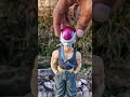 Little Trunks matches Big Trunks Head #dragonball #actionfigures #goku
