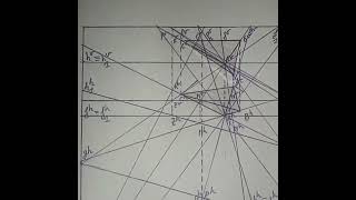 Dessin Scientifique. Épure 1