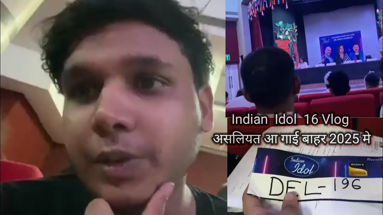 Indian Idol 16 Delhi Audition Full Vlog And Information 17 August 2025