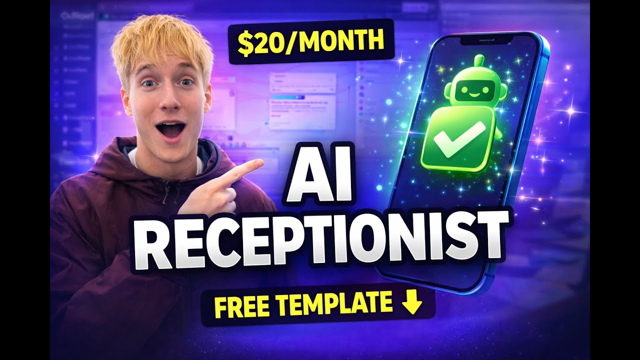 Build AI Phone Receptionist for Law Firms in 15 Minutes (Voiceflow MCP Tutorial)