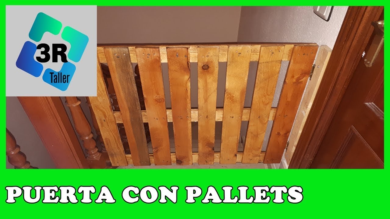 Puertas hechas de palets