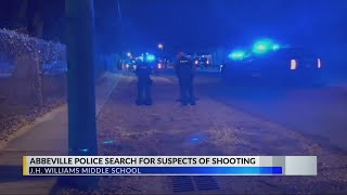 Abbeville police search for suspects of shooting