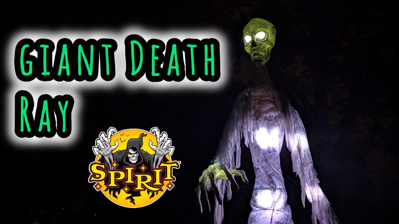 Giant Death Ray (Spirit Halloween) | Unboxing, Setup, Demo, & Review