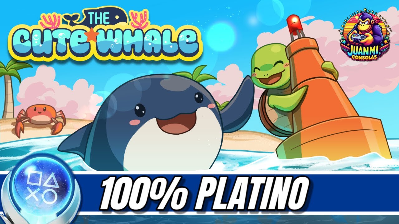 The Cute Whale // Guía Platino // Walkthrough // 100% Achievements Trofeos Logros // Puzzle Sokoban
