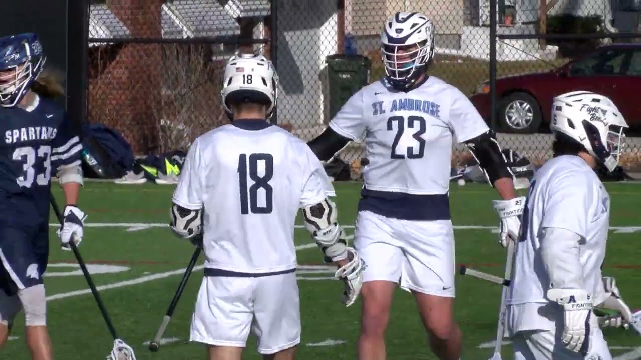 MLAX vs. Missouri Baptist (3/19/22) - Isaiah Hahn finds Cole Danner to make it 3-0