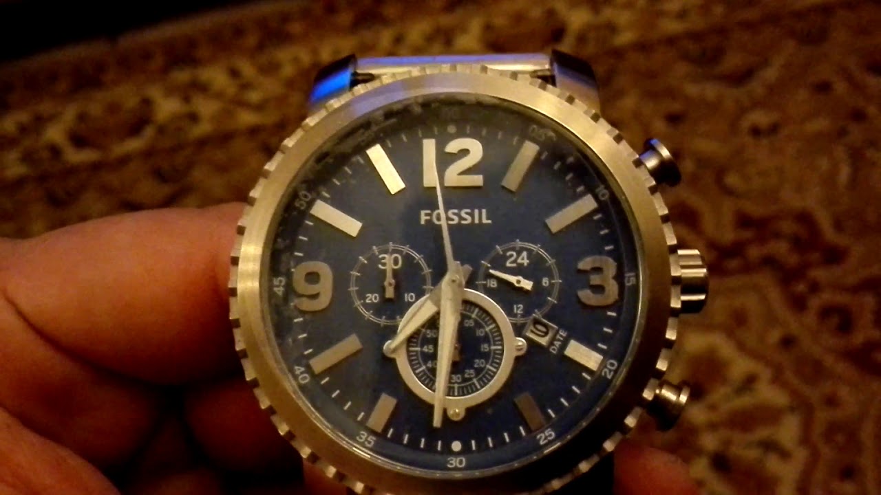 FOSSIL GAGE BQ1707 - YouTube