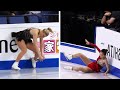 Figure Skaters Crashes into Board #3 |  Epic Fails