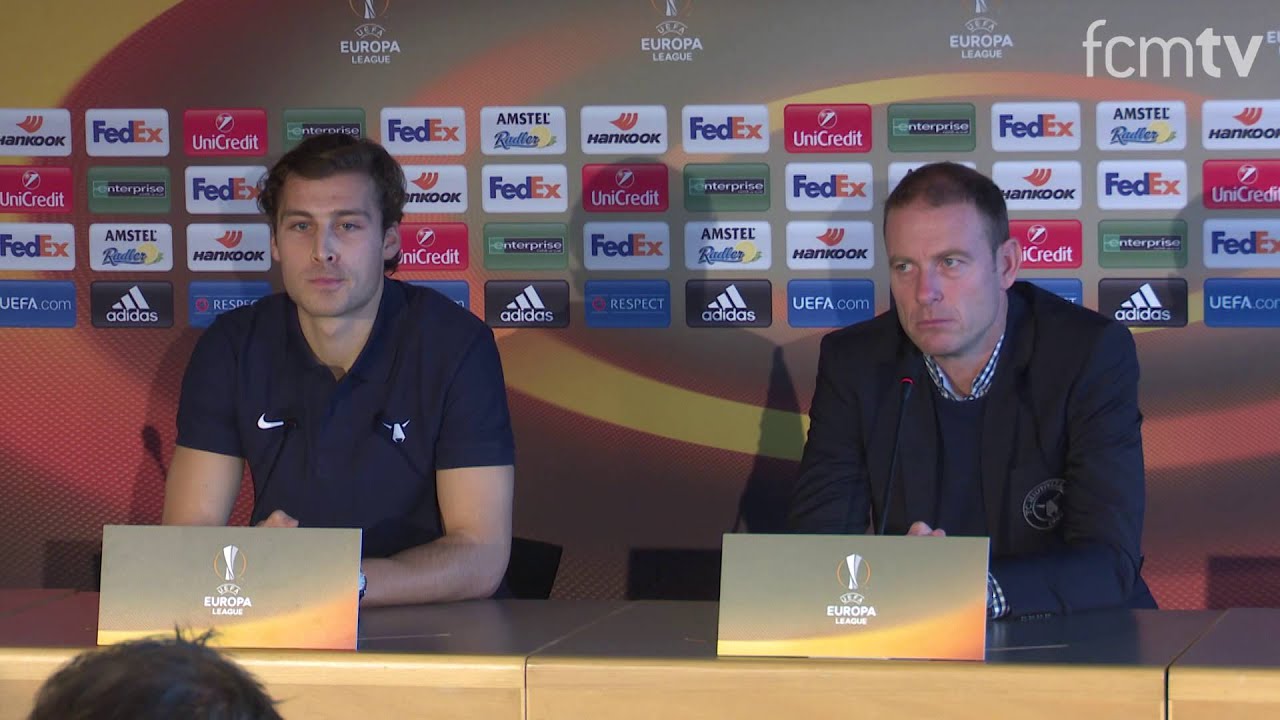 fcm 36 Pressemøde FC Midtjylland v. Jess Thorup og Erik Sviatchenko
