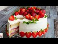 Торт «КЛУБНИЧНЫЙ РАЙ» Приготовьте обязательно!!! | Strawberry Cake