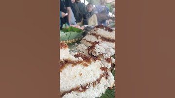 jajanan pasar kue tradisional #pasar #awug #kuliner