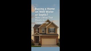 Buying a Home on Well Water or Septic? Heres What That Means in Chattanooga #shorts