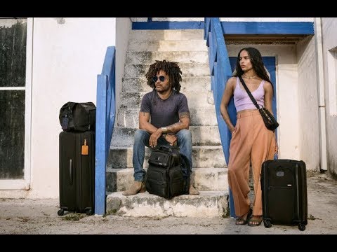 Lenny and Zoe Kravitz travel to Bahamas in new Tumi film