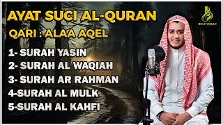Download Lagu Surat Ar Rahman, Yasin, Al Waqiah, Al Mulk, Al Kahfi - By ALAA AQEL MP3