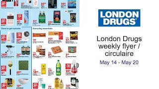 London Drugs weekly flyer / circulaire May 14 - May 20