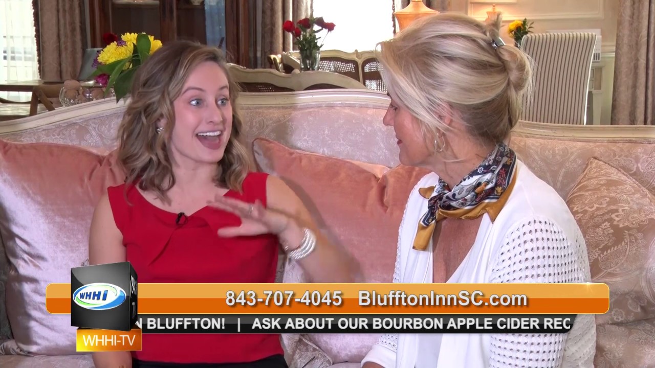843TV | Chelsea Thiess: Bourbon Apple Cider, Winter Rates, & More! | OId Town Bluffton Inn | WHHITV