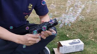 How to Use Gatling Bubble Machine 2021