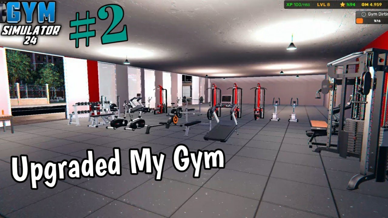 I Upgrade My Gym | Gym Simulator 24 | Saadi Playz - YouTube
