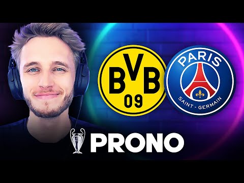 🏆 MON PRONO POUR DORTMUND – PSG !!!