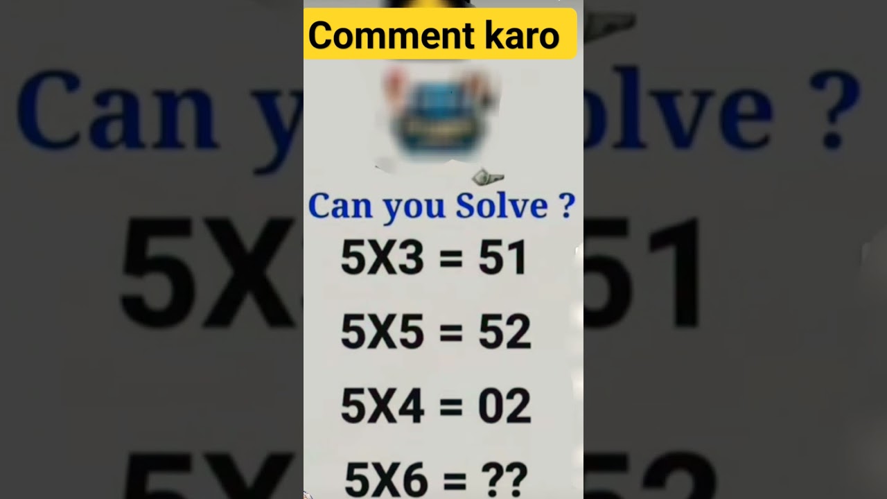 can you solve it.. 🔥95% wiil  fall 