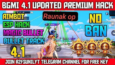BGMI HACK 4.1 | BGMI 4.1 MOD APK | BGMI ESP HACK | BGMI NEW HACK TODAY | HOW TO HACK BGMI HACK