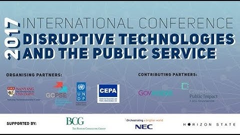Disruptive Technologies and the Public Service [Video Capture]